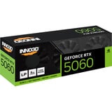 INNO3D GeForce RTX 5060 LOW PROFILE, Grafikkarte DLSS 4, 2x DisplayPort, 1x HDMI 2.1