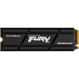 Kingston FURY Renegade Heatsink 2 TB, SSD schwarz, PCIe 4.0 x4, NVMe, M.2 2280, Heatsink