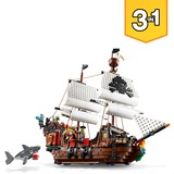 LEGO 31109 Creator Piratenschiff, Konstruktionsspielzeug 