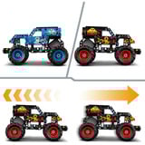 LEGO 42219 Technic Monster Jam Grave Digger Feuer und Eis, Konstruktionsspielzeug 