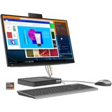 Lenovo IdeaCentre AiO 5 24ALC6 (F0G20043GE), PC-System grau, Windows 11 Home 64-Bit