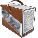 Montech Heritage 30 Pro, Tower-Gehäuse weiß/braun, Tempered Glass