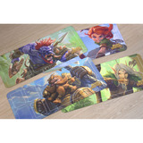 Pegasus Boss Fighters QR: Spielmatten, Brettspiel 4 Spielmatten