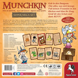 Pegasus Munchkin Fantasy Super-Mega-Set, Kartenspiel Basisspiel inkl. 1 Erweiterung