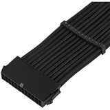 SilverStone ATX-Verlängerungskabel SST-PP07E-MBB schwarz, 30cm