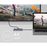 Acer 12-in-1 Type C Dongle, Dockingstation silber, HDMI, USB-A