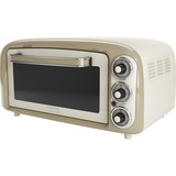 Ariete Mini-Backofen Vintage Beige weiß/beige, 1.380 Watt