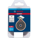 Bosch Mörtelentferner Expert AVZ 70 RT4 Grout + Abrasive, Ø 70mm, Sägeblatt 10 Stück, Carbide-RIFF, Schnittbreite 2,5mm