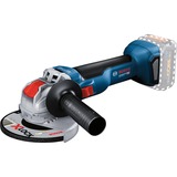 Bosch X-LOCK Akku-Winkelschleifer GWX 18V-10 Professional solo, 18Volt blau/schwarz, ohne Akku und Ladegerät, mit L-BOXX