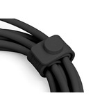 Digitus USB 2.0 Silikon-Kabel USB-A > Lightning, MFI zertifiziert schwarz, 2 Meter, PD, Laden mit bis zu 12 Watt