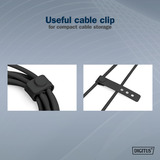 Digitus USB 2.0 Silikon-Kabel USB-A > Lightning, MFI zertifiziert schwarz, 2 Meter, PD, Laden mit bis zu 12 Watt