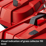 EINHELL Power X-Change Akku-Rasenmäher GE-CM 18/33 Li-Solo, 18Volt rot/schwarz, ohne Akku und Ladegerät