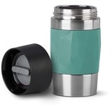 Emsa TRAVEL MUG Compact Thermobecher petrol/edelstahl, 0,3 Liter, Drehverschluss