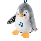 Fisher-Price Flatter & Wackel Pinguin, Kuscheltier schwarz/weiß