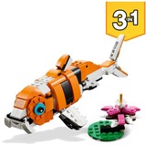 LEGO 31129 Creator 3-in-1 Majestätischer Tiger, Konstruktionsspielzeug 3-in-1 Tierfiguren-Set, Panda oder Fisch