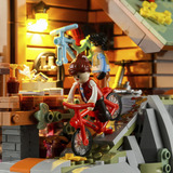 Lumibricks Berghütte , Konstruktionsspielzeug 