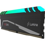 Mushkin DIMM 16 GB DDR4-2666 (2x 8 GB) Dual-Kit, Arbeitsspeicher schwarz, MLA4C266GHHF8GX2, Redline Lumina RGB, INTEL XMP