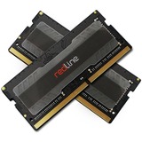 Mushkin SO-DIMM 16 GB DDR4-2666 (2x 8 GB) Dual-Kit, Arbeitsspeicher schwarz, MRA4S266KKKF8GX2, Redline, INTEL XMP