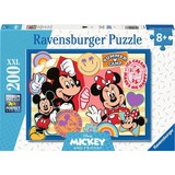 Ravensburger Kinderpuzzle Disney Mickey and Friends - Unterwegs mit Mickey und Minnie 200 Teile