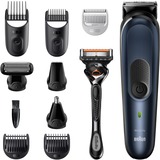 Braun Multi-Grooming-Kit 7 MGK7330, Haarschneider dunkelblau/schwarz