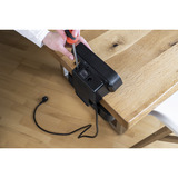 Brennenstuhl estilo Duplex Tischsteckdosenleiste 9-fach, 2x USB schwarz/silber, 2 Meter Kabel, USB-A, USB-C, mit beleuchtetem Sicherheitsschalter