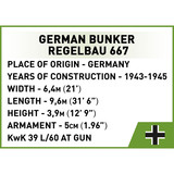 COBI Deutscher Bunker Regelbau 667, Konstruktionsspielzeug 