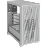 Corsair 3000D Airflow , Tower-Gehäuse weiß, Tempered Glass