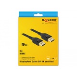 DeLOCK DisplayPort Kabel 8K schwarz, 3 Meter