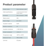 Digitus Solarkabel Verlängerung Ø 4mm² PV 1.500Volt 2x 3 Meter - 1x rot, 1x schwarz, MC4-Stecker / -Buchse