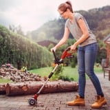 EINHELL Power X-Change Akku-Fugenreiniger GC-CC 18Li Kit, 18Volt rot/schwarz, Li-Ionen-Akku 2,0Ah