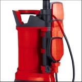 EINHELL Schmutzwasserpumpe GE-DP 3925 ECO, Tauch- / Druckpumpe rot/schwarz, 390 Watt