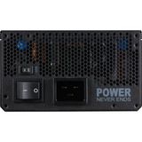 FSP MEGA TI 1350W, PC-Netzteil schwarz, 2x 12-Pin High Power GPU, 6x PCIe, Kabelmanagement, 1350 Watt