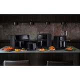 Hisense Heißluftfritteuse HAF2100DCD  schwarz, 2.100 Watt, Korb 7,7 Liter