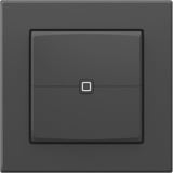 Homematic IP Universal Dimmeraufsatz – Taster (HmIP-UDI-PB2-A) anthrazit