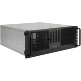 Inter-Tech 4U-47045, Rack, Server-Gehäuse schwarz, 4 Höheneinheiten