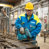 Makita Akku-Bewehrungsverbinder TR001GZ XGT, 40Volt, Kneif- / Monierzange schwarz/blau, ohne Akku und Ladegerät