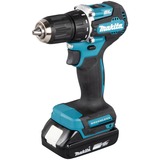 Makita Akku-Bohrschrauber DDF487RAJ, 18Volt blau/schwarz, 2x Li-Ionen Akku 2,0Ah, MAKPAC