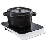 Medion LIFE Induktionskochplatte MD 18490  schwarz/weiß, 2.000 Watt