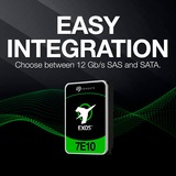 Seagate Exos 7E10 10 TB, Festplatte SATA 6 Gb/s, 3,5"
