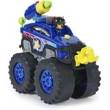 Spin Master Paw Patrol Rescue Wheels - Chases Deluxe Monstertruck mit Geschoss-Abwurf, motorisierter Seilwinde, Lichtern & Geräuschen, Spielfahrzeug 