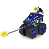 Spin Master Paw Patrol Rescue Wheels - Chases Deluxe Monstertruck mit Geschoss-Abwurf, motorisierter Seilwinde, Lichtern & Geräuschen, Spielfahrzeug 