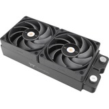 Thermaltake TOUGHFAN 14 Pro High Static Pressure PC Cooling Fan 140x140x25, Gehäuselüfter schwarz, 2 Fans Pack