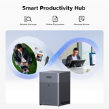 Ugreen DH4300 Plus, NAS schwarz