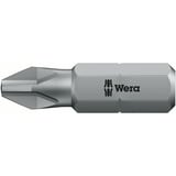 Wera Kraftform Kompakt Stubby Magazin RA 4, Bit-Satz schwarz/grün, 6-teilig, 1/4", mit Ratschenfunktion