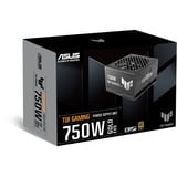 ASUS TUF Gaming 750W Gold EVO, PC-Netzteil schwarz, 1x 12-Pin High Power GPU, 2x PCIe, Kabelmanagement, 750 Watt