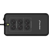 BlueWalker PowerWalker VFD 800 APFC FR, USV schwarz, Outlet: 6x Type E (French)