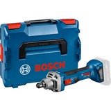 Bosch Akku-Geradschleifer GGS 18V-20 Professional solo blau/schwarz, ohne Akku und Ladegerät, in L-BOXX