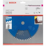 Bosch Kreissägeblatt Expert for High Pressure Laminate, Ø 190mm, 56Z Bohrung 30mm, für Handkreissägen