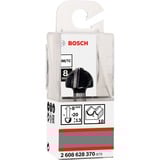 Bosch PRO Wood Hohlkehlfräser, Ø 20mm, Radius 10mm Schaft Ø 8mm, zweischneidig