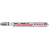 Bosch Professional EXPERT Stichsägeblatt T 128 BHM 'Laminate Clean' 3 Stück
